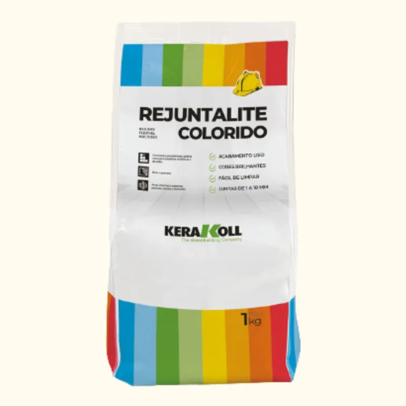 Rejunte Resinado Cerâmica e Porcelanato 1kg Kerakoll Rejunte Cerâmica e Porcelanato Palha 1kg Kerakoll