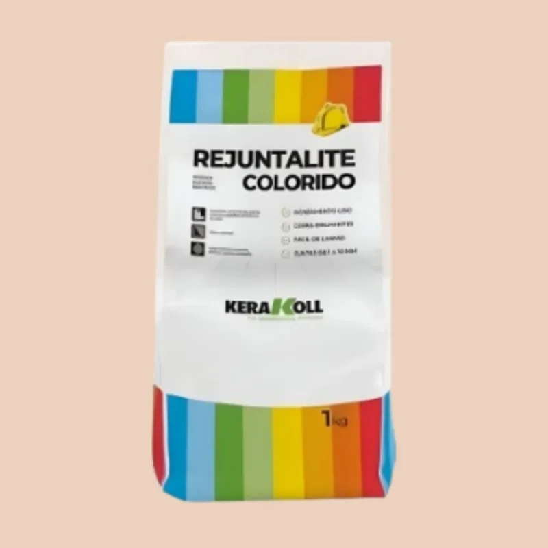 Rejunte Resinado Cerâmica e Porcelanato 1kg Kerakoll Rejunte Cerâmica/Porcelanato Champagne 1kg Kerakoll