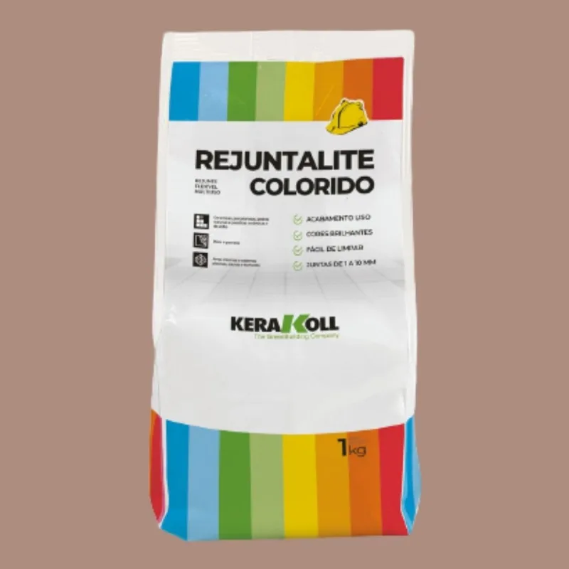 Rejunte Resinado Cerâmica e Porcelanato 1kg Kerakoll Rejunte Rejuntalite Cerâmica e Porcelanato Café 1kg Kerakoll - KERAKOLL