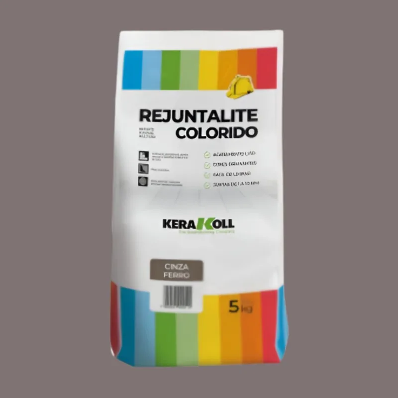 Rejunte Resinado Cerâmica e Porcelanato 5kg Kerakoll Rejunte Cerâmica e Porcelanato Antracite 5kg Kerakoll