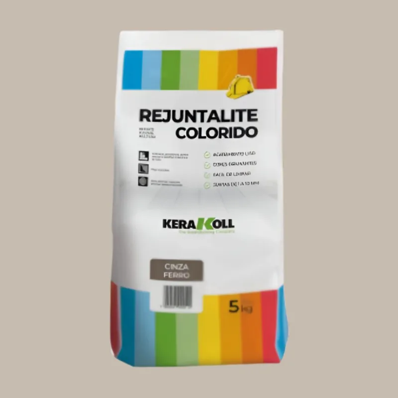 Rejunte Resinado Cerâmica e Porcelanato 5kg Kerakoll Rejunte Rejuntalite Cerâmica e Porcelanato Fraxinus 5kg Kerakoll