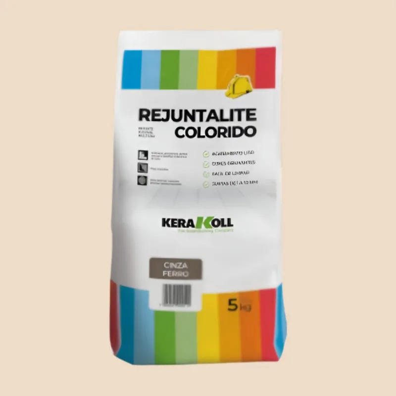 Rejunte Resinado Cerâmica e Porcelanato 5kg Kerakoll Rejunte Cerâmica/Porcelanato Champagne 5kg Kerakoll