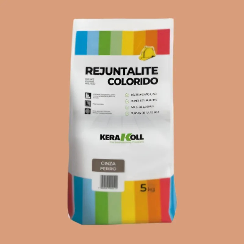 Rejunte Resinado Cerâmica e Porcelanato 5kg Kerakoll Rejunte Cerâmica e Porcelanato Pau Brasil 5kg Kerakoll - KERAKOLL