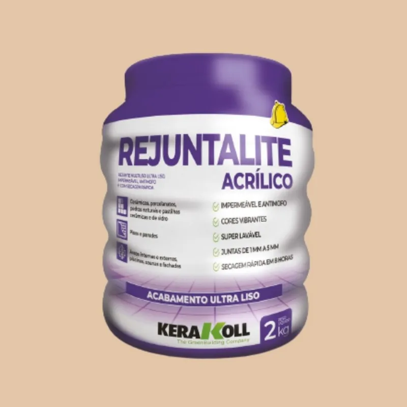 Rejunte Acrílico 2kg Kerakoll Rejunte Rejuntalite Acrílico Maple 2kg Kerakoll - KERAKOLL