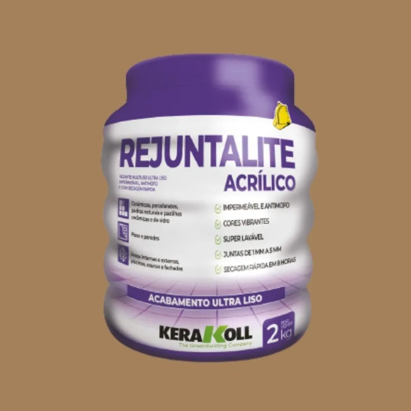 Rejunte Acrílico 2kg Kerakoll Rejunte Rejuntalite Acrílico Tectona 2kg Kerakoll - KERAKOLL