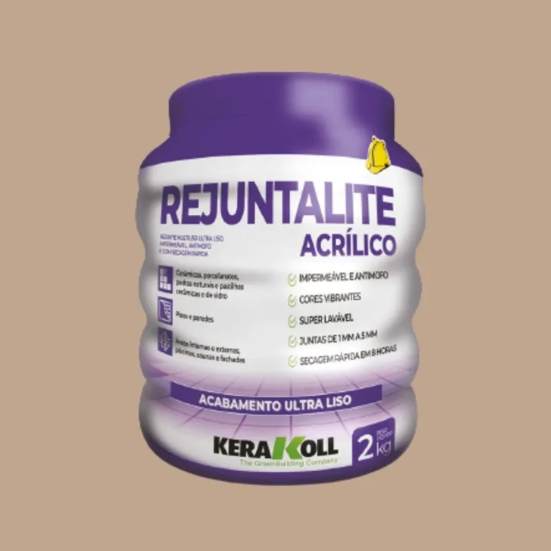 Rejunte Acrílico 2kg Kerakoll Rejunte Rejuntalite Acrílico Cacaueira 2kg Kerakoll - KERAKOLL