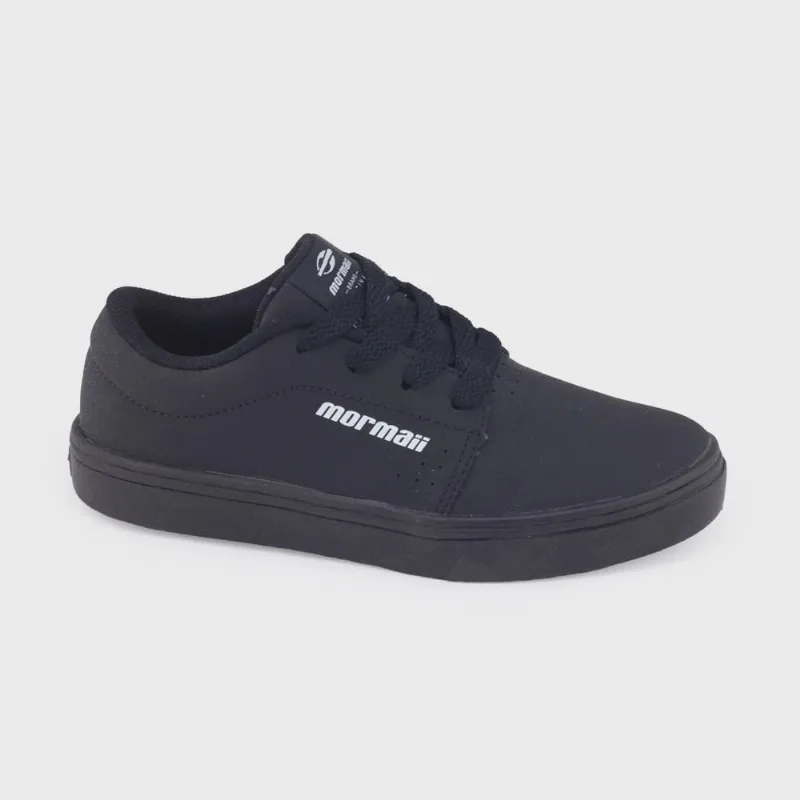 Tênis Infantil Mormaii Dover Black 205002 Street Wear Skate