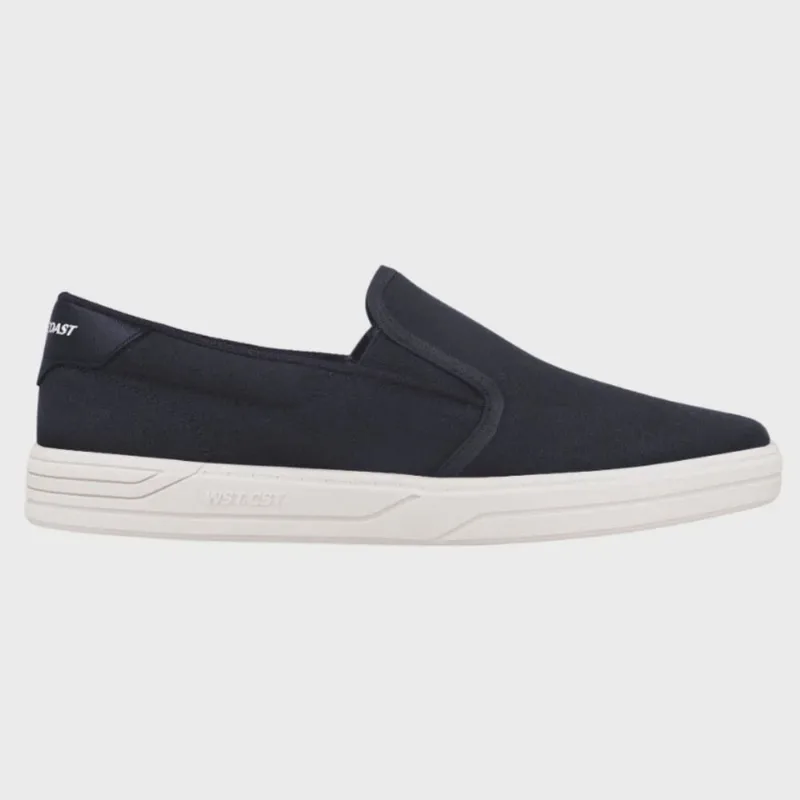 Tênis Casual Slip On Masculino Cult Navy Blue West Coast WC-110