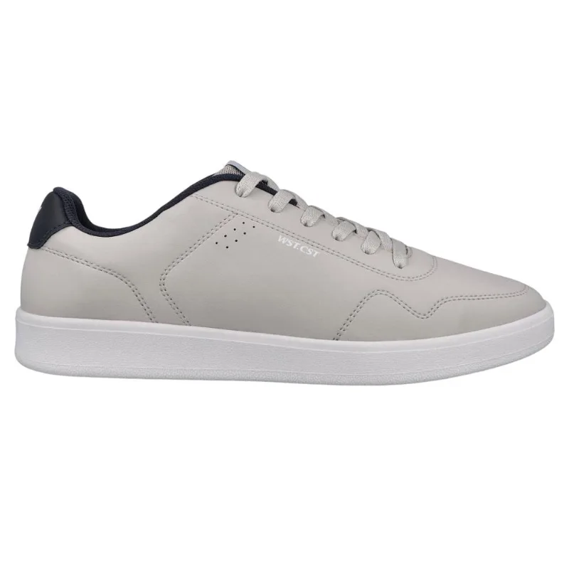 Tenis West Coast Bull Ref 313054-06 Cinza Claro/branco 37