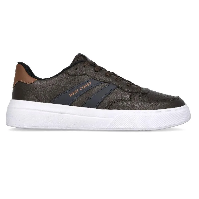 Tenis West Coast Boston Casual Ref 313079-03 Marrom Escuro 42