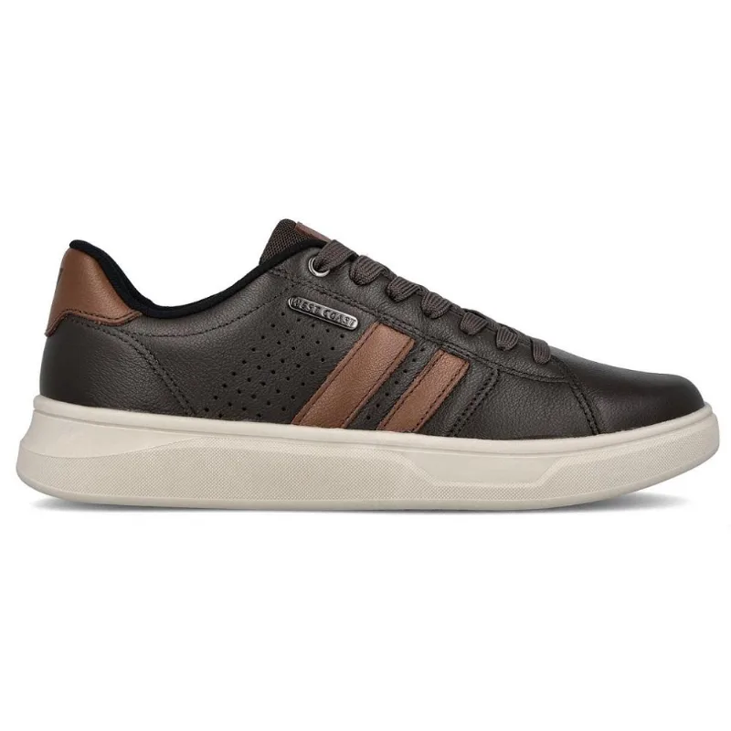 Tenis West Coast Stride Ref 313061-06 Marrom Escuro 41 - West Coast