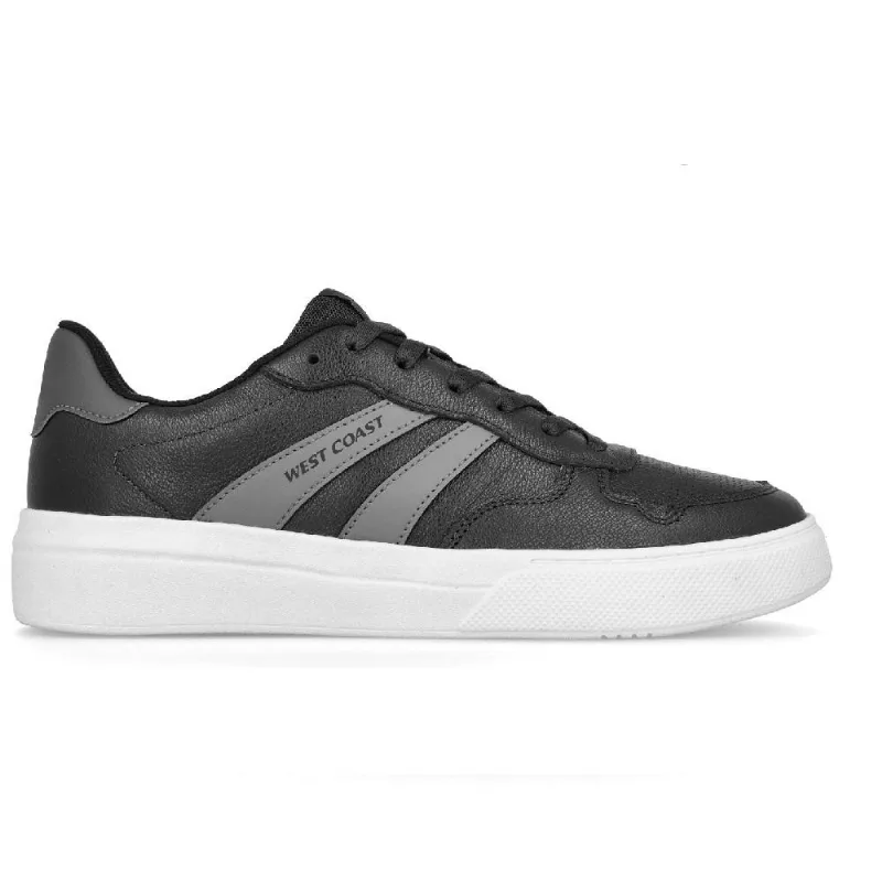 Tenis West Coast Boston Casual Ref 313079-07 Preto/cinza 42