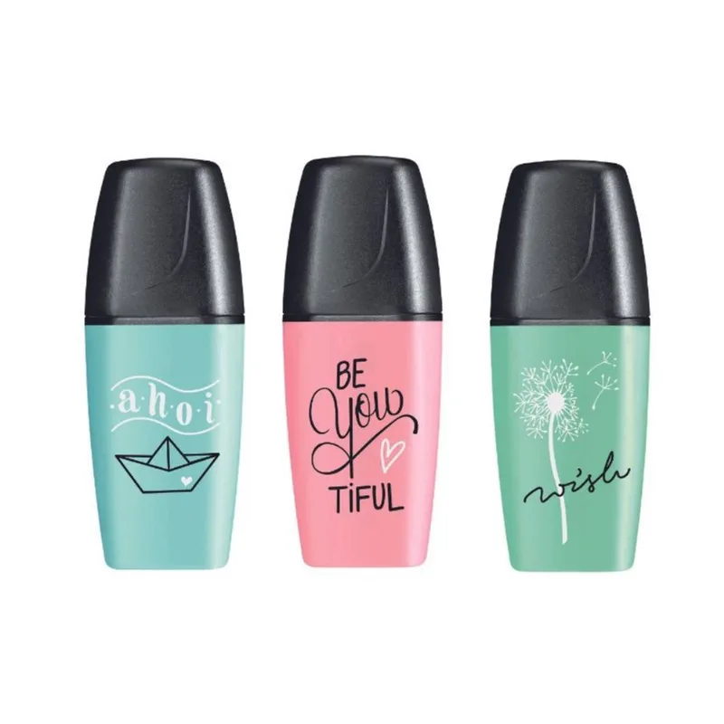 Mini boss Pastel Love - Azul/Rosa/Verde