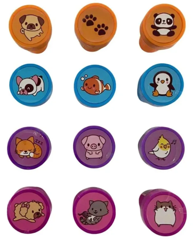 Carimbo Stamp Pets Sortido Avulso - LC - Papelaria