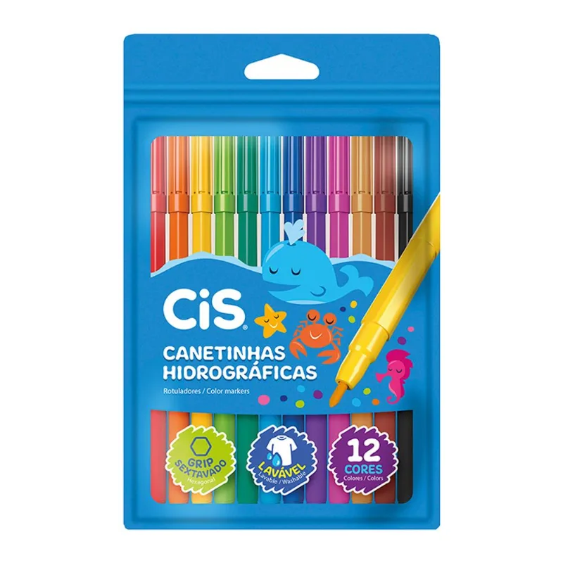 Canetinha Cis Hidrocor com 12un