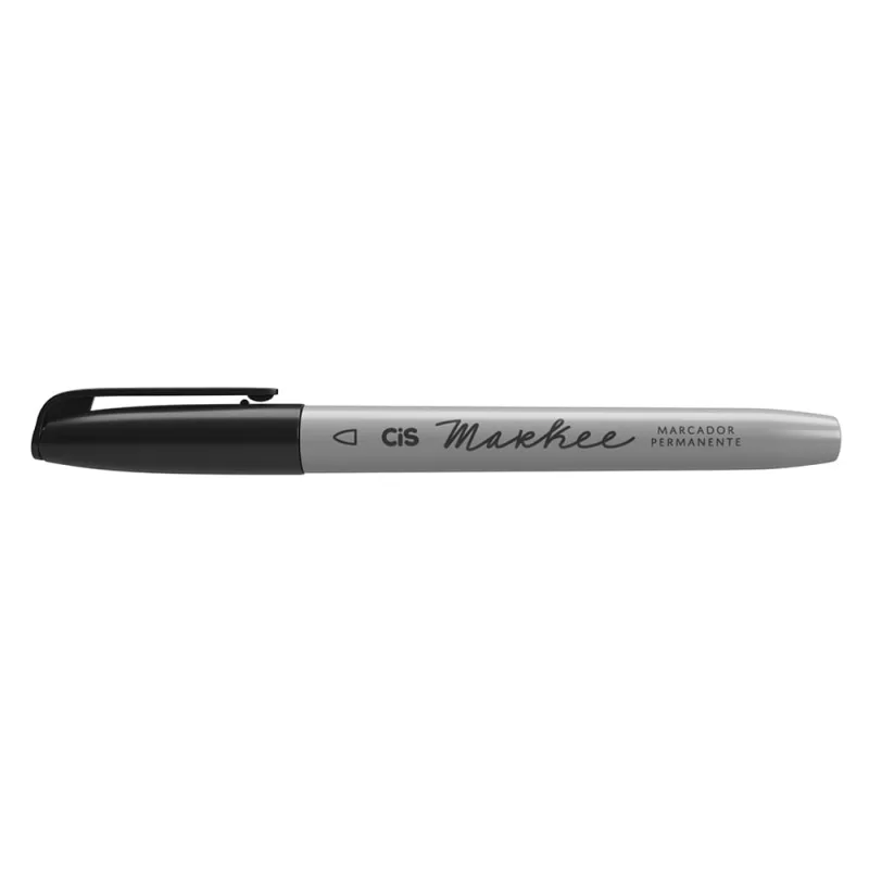 Marcador Permanente Markee Preto Blister 1 Unidade - Cis - Cis - Papelaria