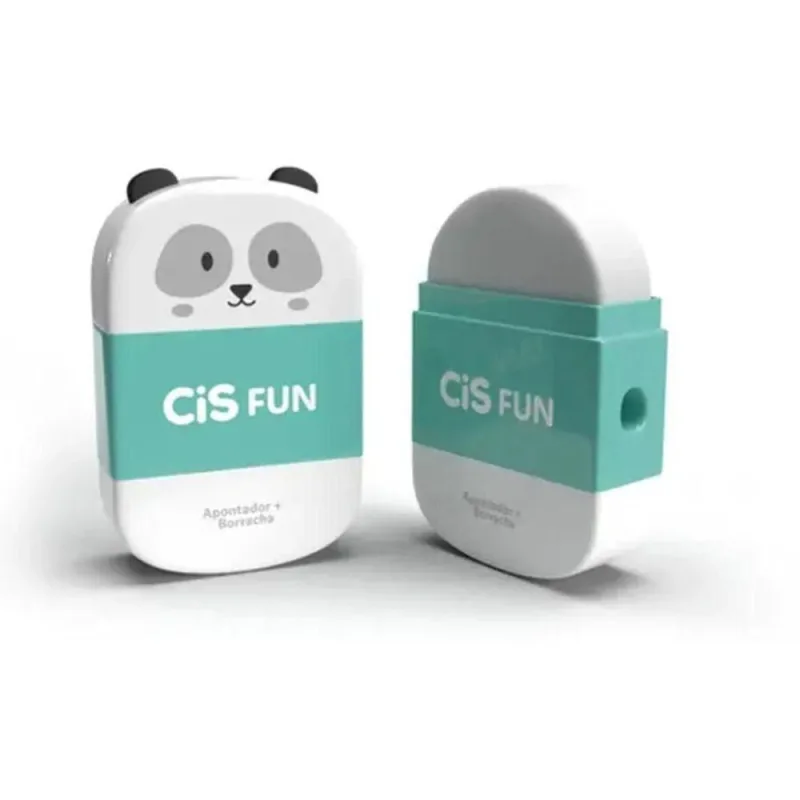 Apontador c- Borracha Fun Animais Cis Coala Verde - Cis - Papelaria