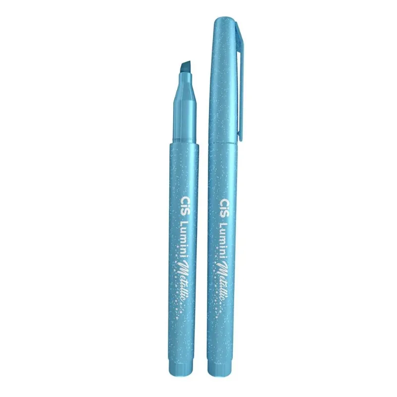 Marca Texto Lumini Azul Metallic