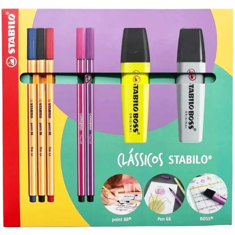 Conjunto Clássicos Stabilo