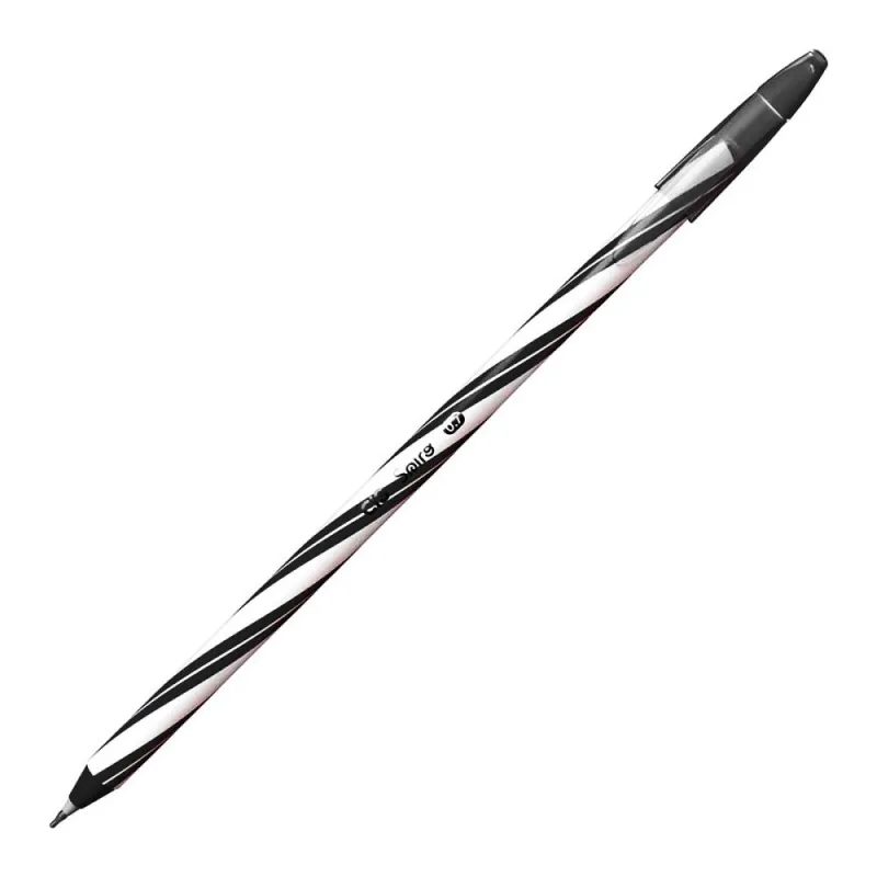 Caneta Gel Spiro Preta - LC - Papelaria