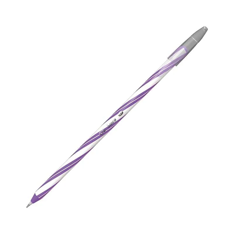 Caneta Gel Spiro Violeta - LC - Papelaria