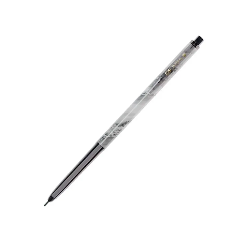 Caneta Esferográfica 0.7mm Petra Retrátil Preto Cis
