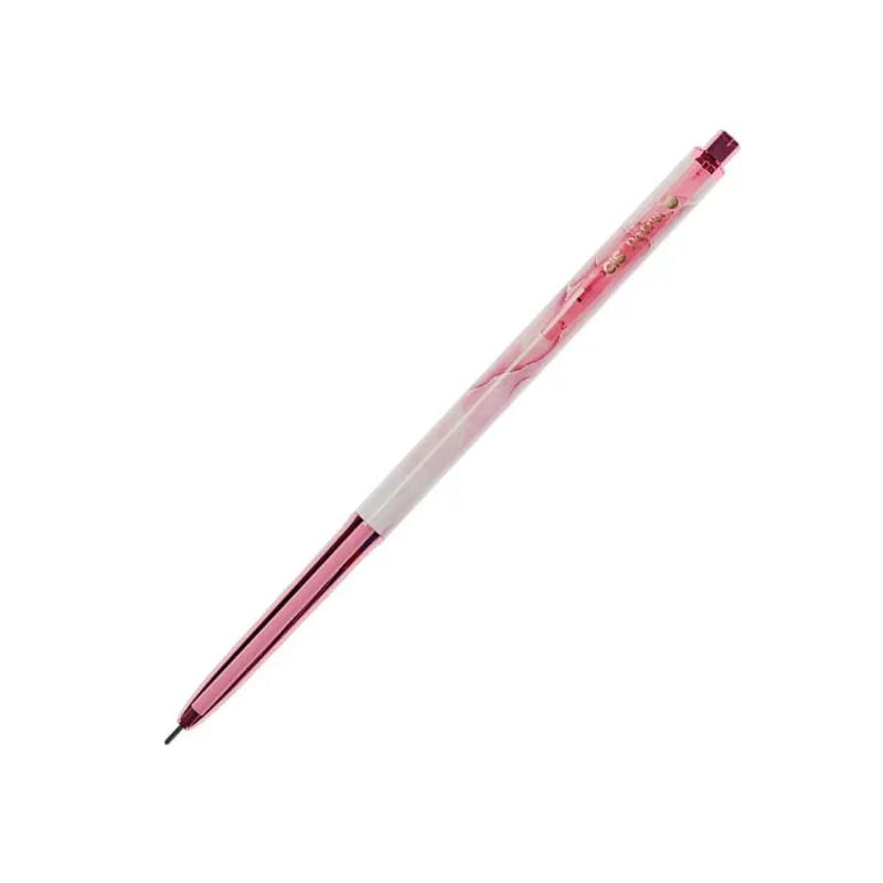 Caneta Esferográfica 0.7mm Petra Retrátil Rosa Cis