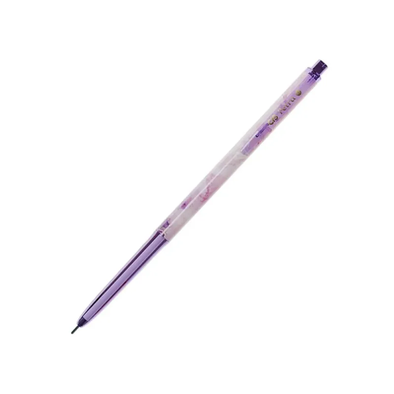 Caneta Esferográfica 0.7mm Petra Retrátil Violeta Cis - LC - Papelaria