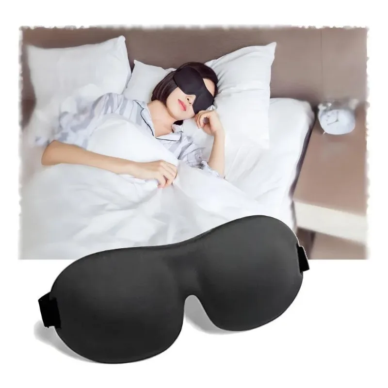 Mascara Dormir Tapa Olho 3d Blackout Super Confortável Full