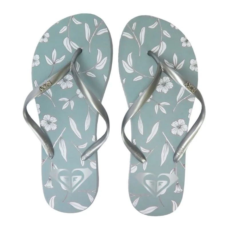 Chinelo Feminino Roxy Bermuda Ii Azul