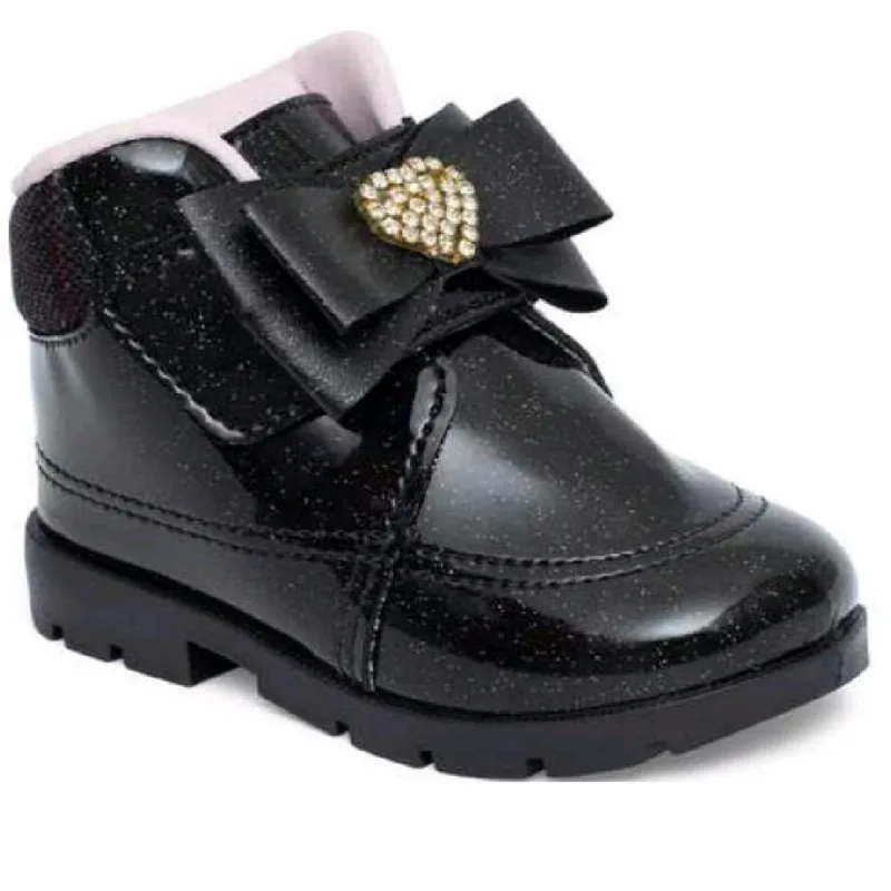 Bota Pimpolho Festa Fase 2 Glitter Ref 0120063c Preto 020