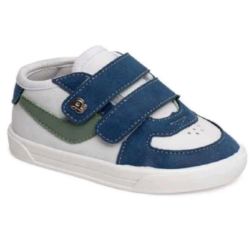 Tenis Pimpolho Street Urban Colors F-2 Ref 120114c Branco/azul 019