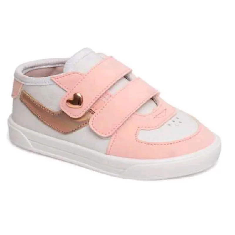 Tenis Pimpolho Street Urban Colors F-2 Ref 120117c Branco/rosa 018