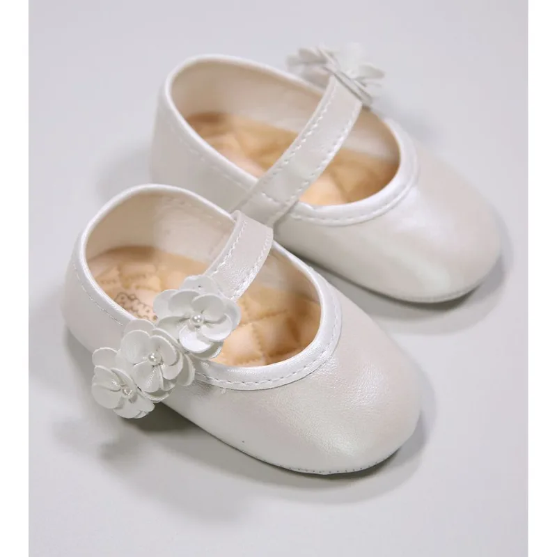 Sapatilha Floral Branco - Pimpolho Branco - 4