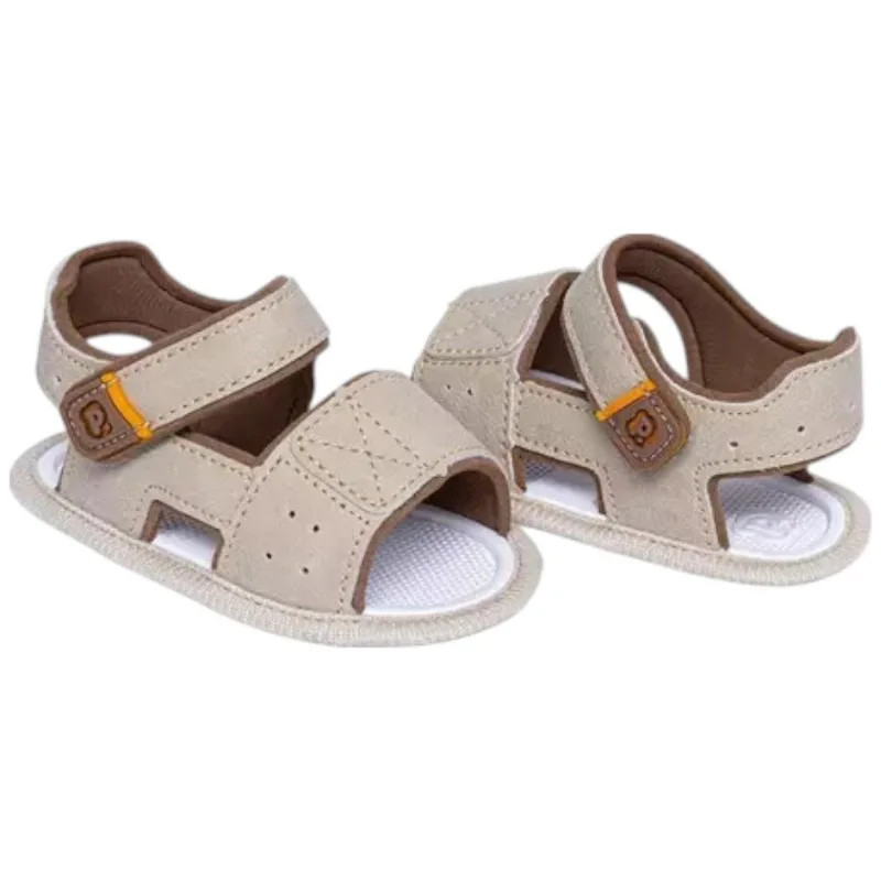 Sandália Infantil N° 1 Pimpolho Mini Trekker Bege 0110163C (MP)