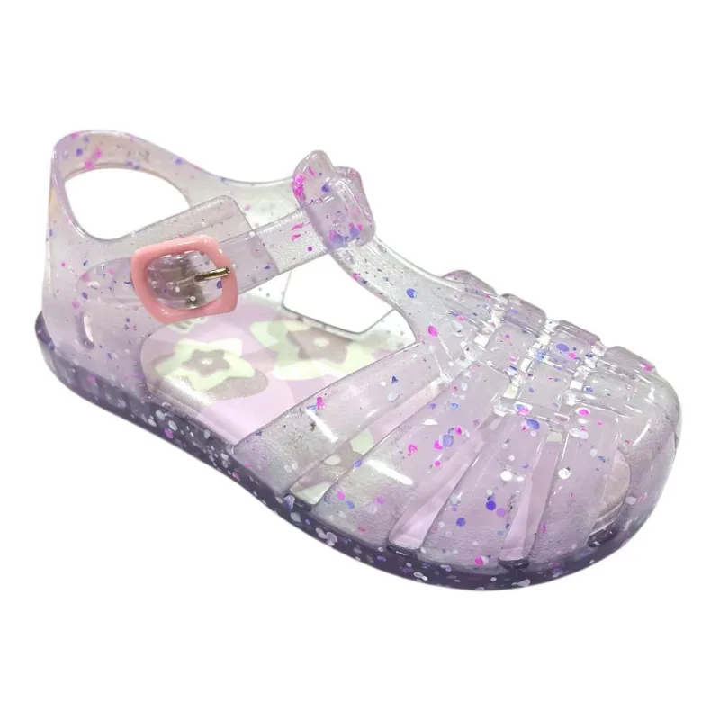 Sandália Menina Pimpolho Colorê pvc Lilás 0130360E