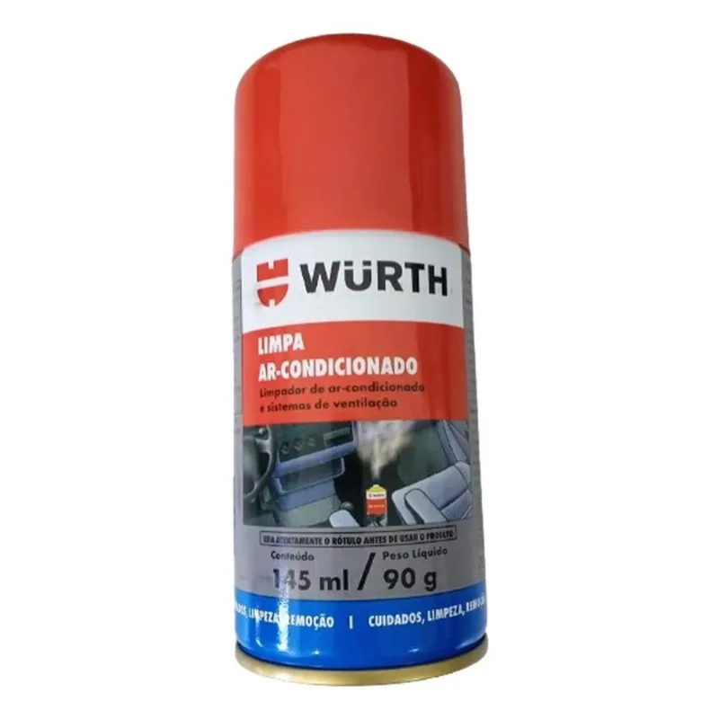 Limpa Ar Condicionado Higienizador Automotivo Wurth Aromas