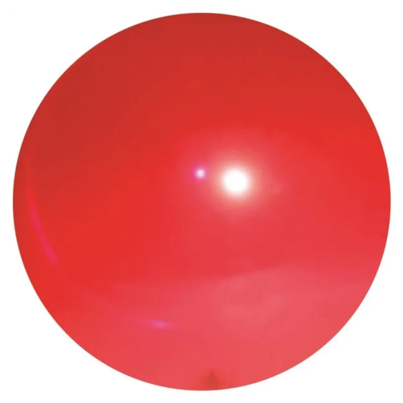 Bola De Vinil Lisa Grande Vermelho ( Kit Com 20 Bolas ).