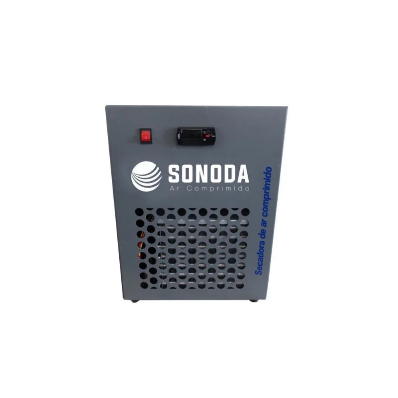 Secador de Ar Comprimido Sonoda SA60 Até 60 PCM 450W Grafite 220V Refrigeração Profissional Secador De Ar Comprimido Sa60 Sonoda Até 60 Pcm