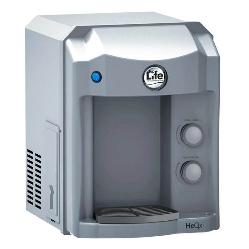 Purificador De Água Top Life Heoxi 2 Em 1 Prata 127V