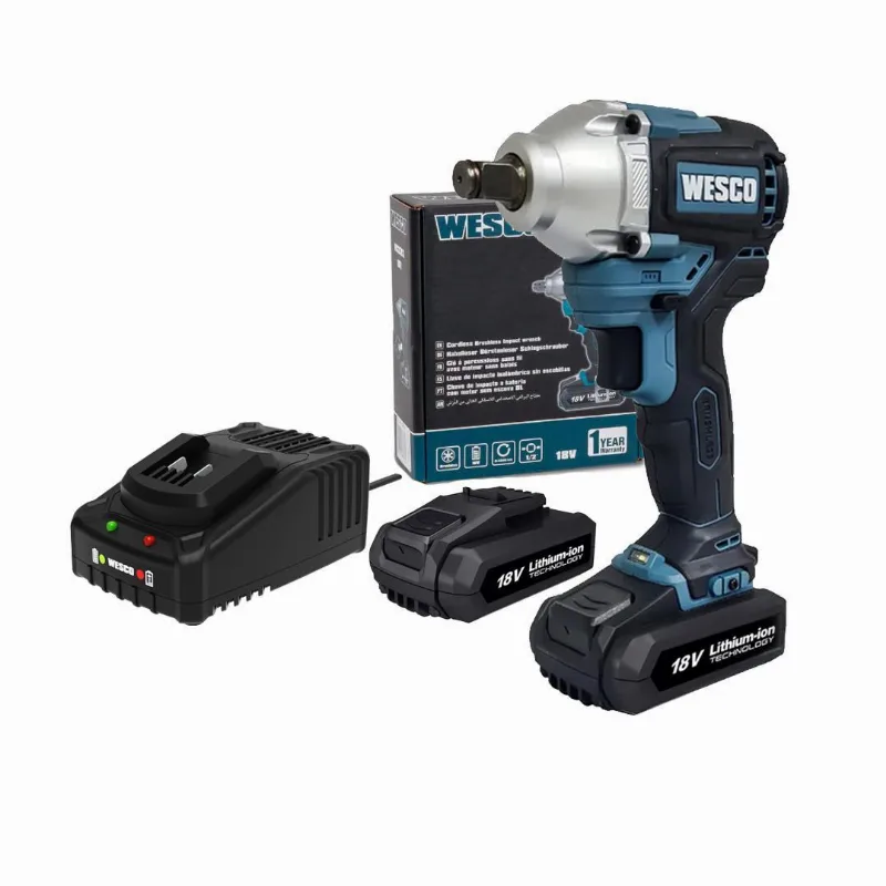 Chave De Impacto Bateria Wesco Ws2382 18v Brushless 300nm