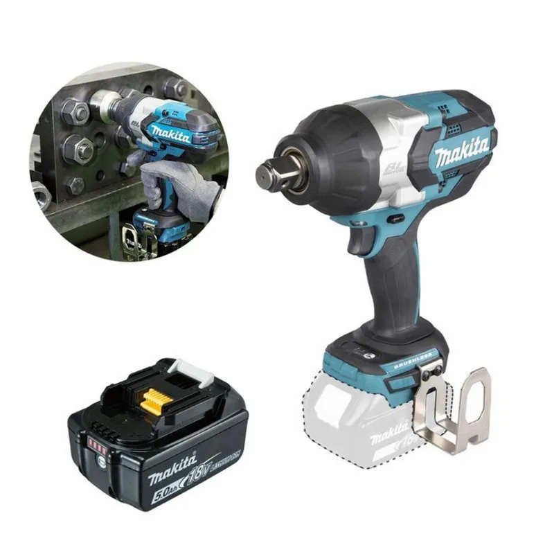Chave Impacto 3/4 Makita 18v 1050 N.m Dtw1001z + 1bat 5a