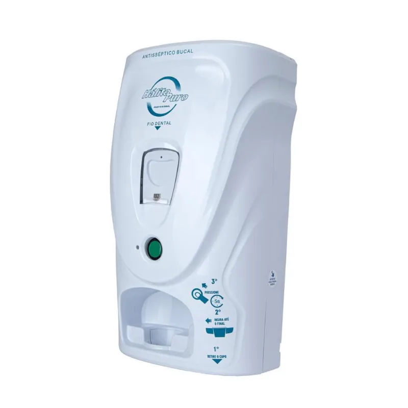 Dispenser De Fio Dental E Enxaguatório Bucal Automático