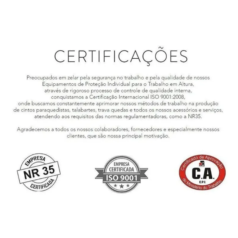 Talabarte Posicionamento 12mm Dg9200