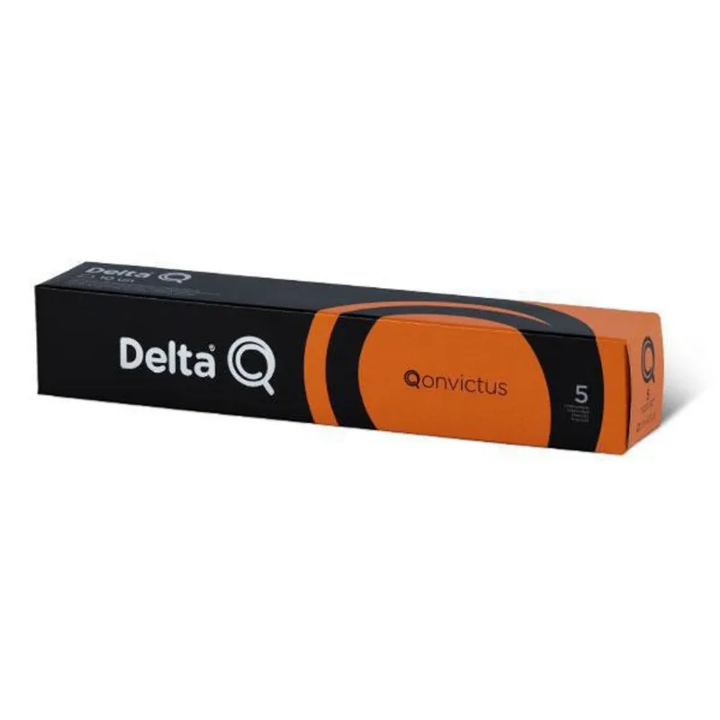 Café Delta Q Qonvictus Intensidade 5 - Caixa 10 Cápsulas