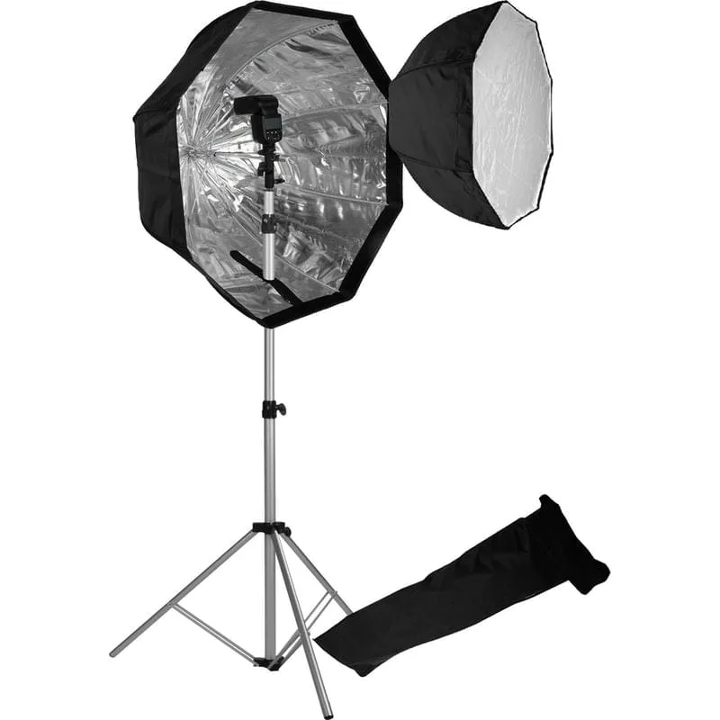 Kit Suporte Para Flash Dedicado + Tripe + Octobox -Reforçado