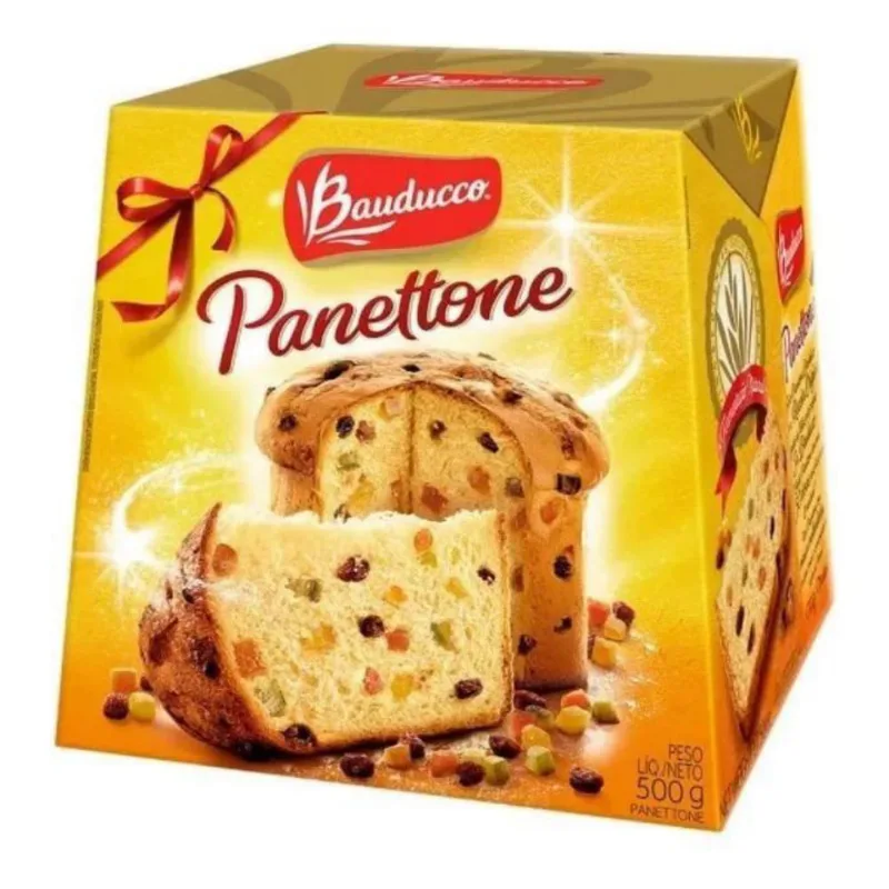 Panettone Bauducco - Frutas - 500G