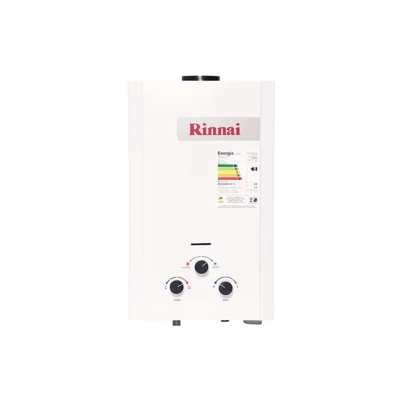 Aquecedor A Gás 9 Litros Rinnai M09 Gn