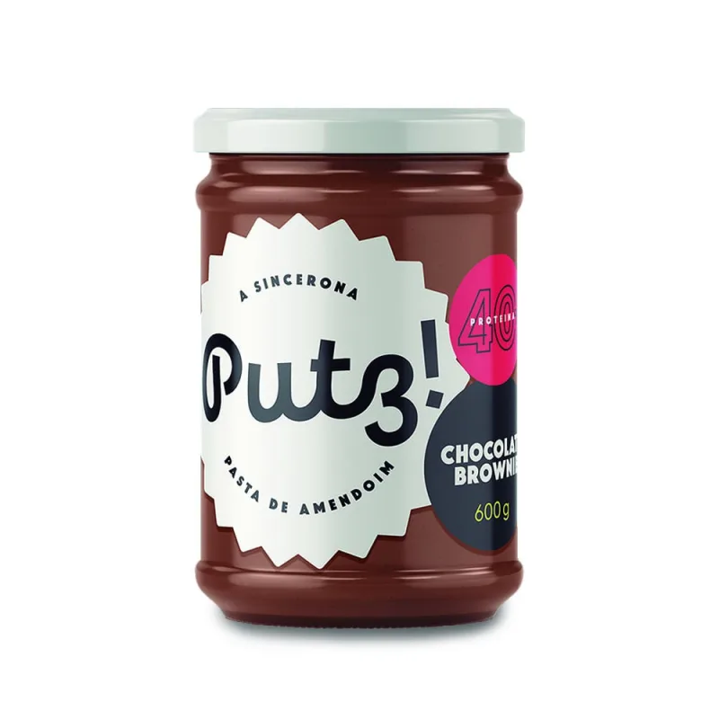 Putz Pasta De Amendoim Chocolate Brownie 600g Sem Açúcar - Não Disponível - Alimentos E Bebidas
