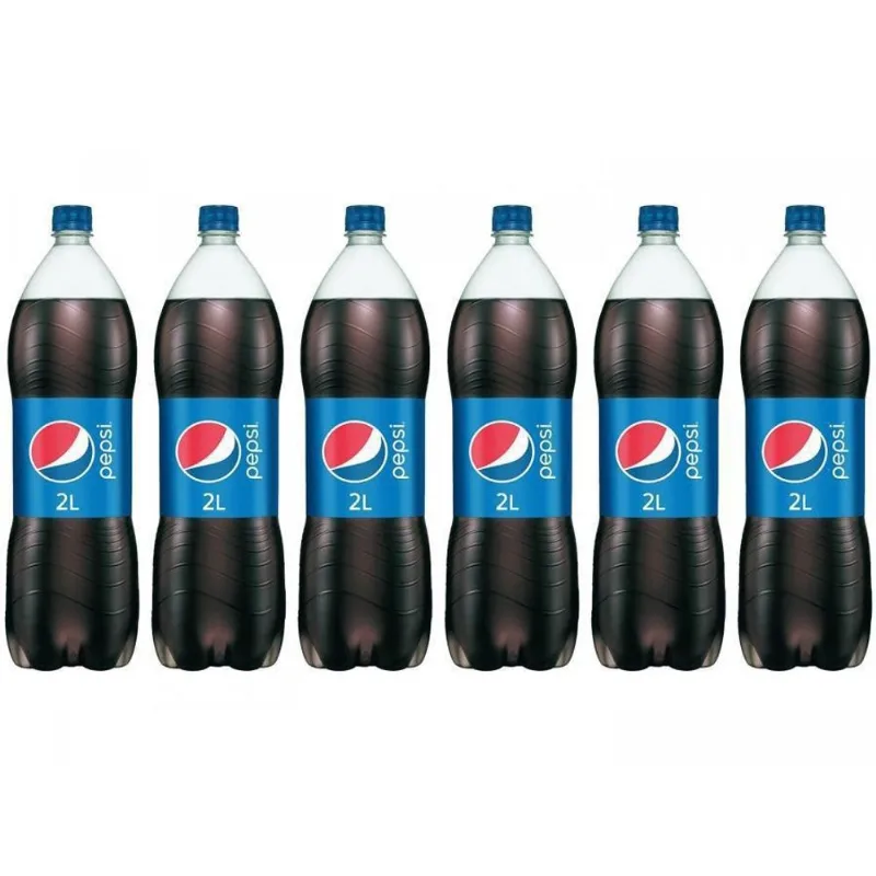 Kit 6 Unidades Refrigerante Pepsi Cola 2L
